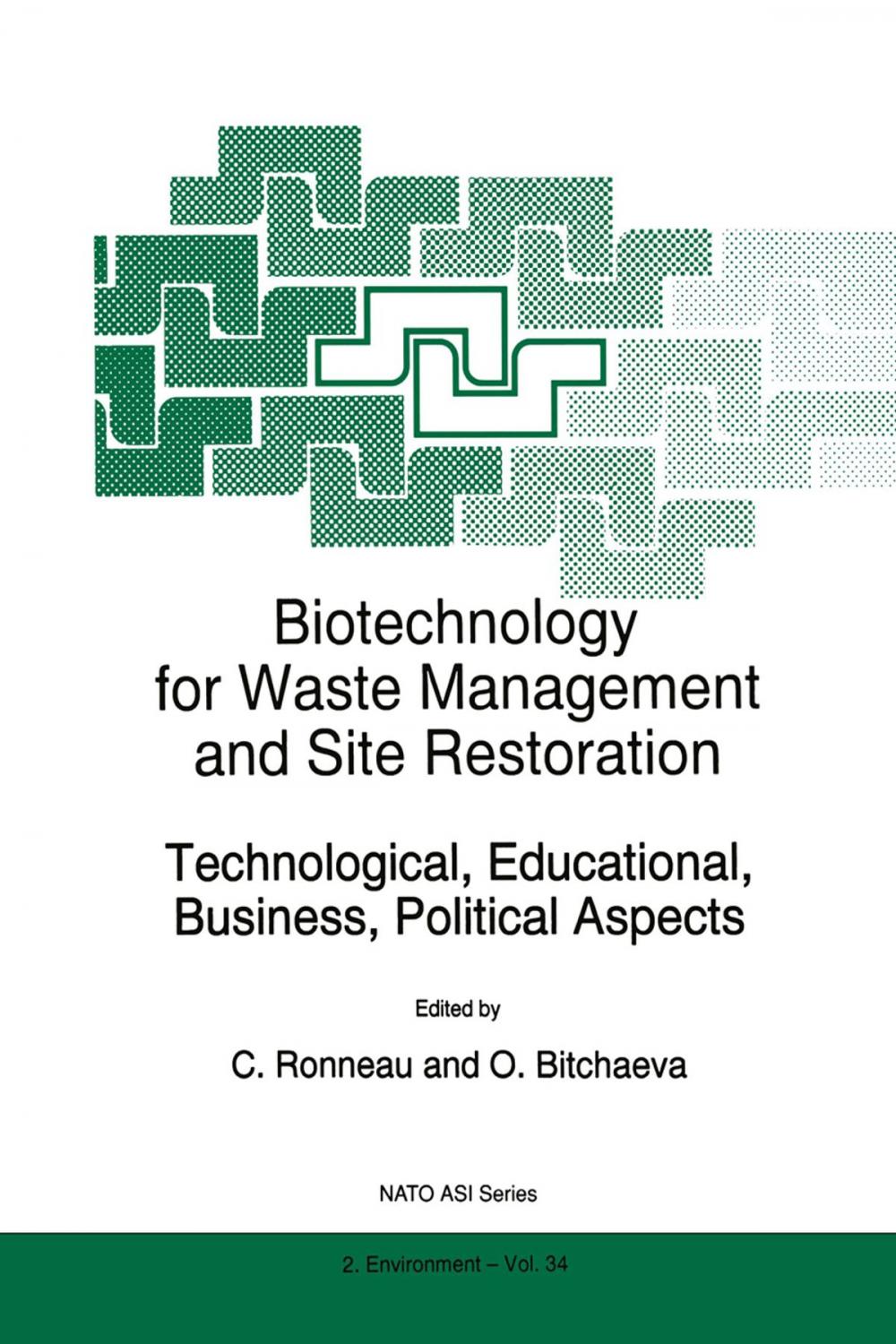 Big bigCover of Biotechnology for Waste Management and Site Restoration