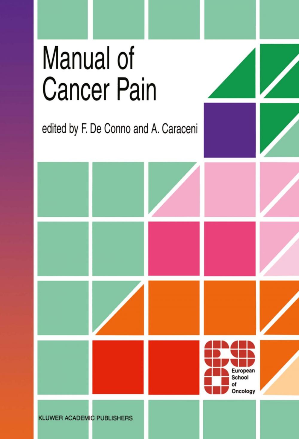 Big bigCover of Manual of Cancer Pain
