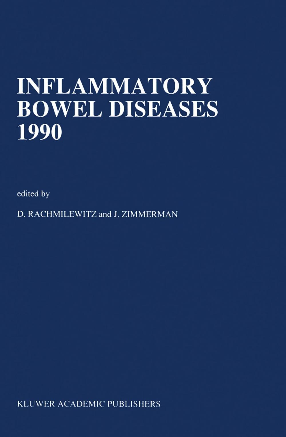 Big bigCover of Inflammatory Bowel Diseases 1990