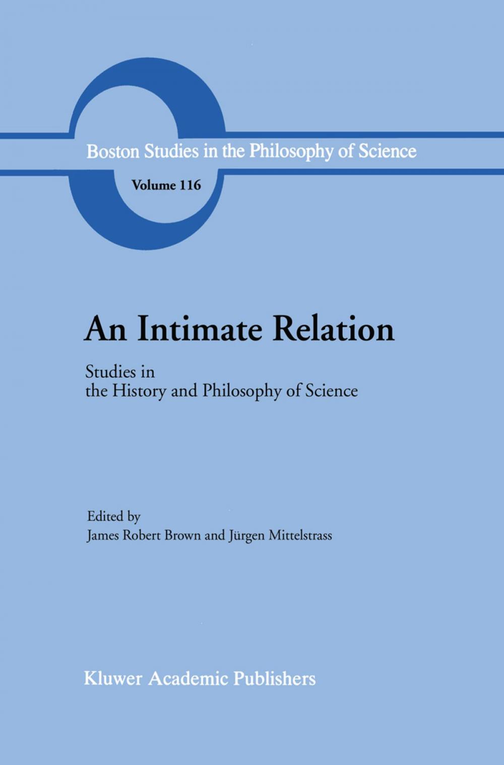 Big bigCover of An Intimate Relation