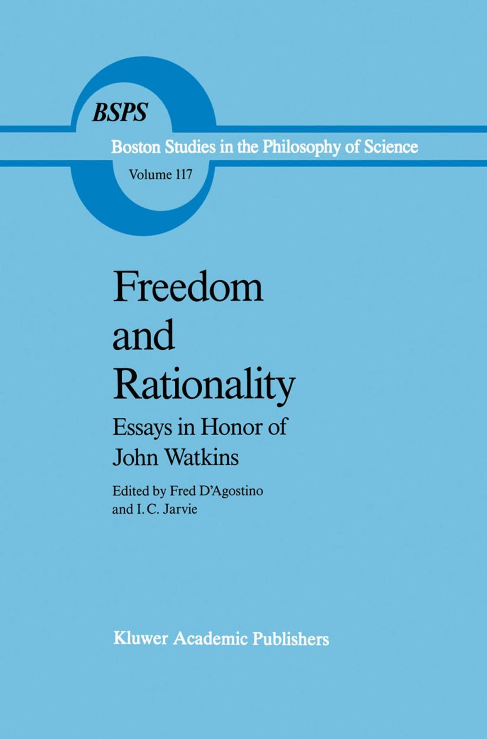 Big bigCover of Freedom and Rationality