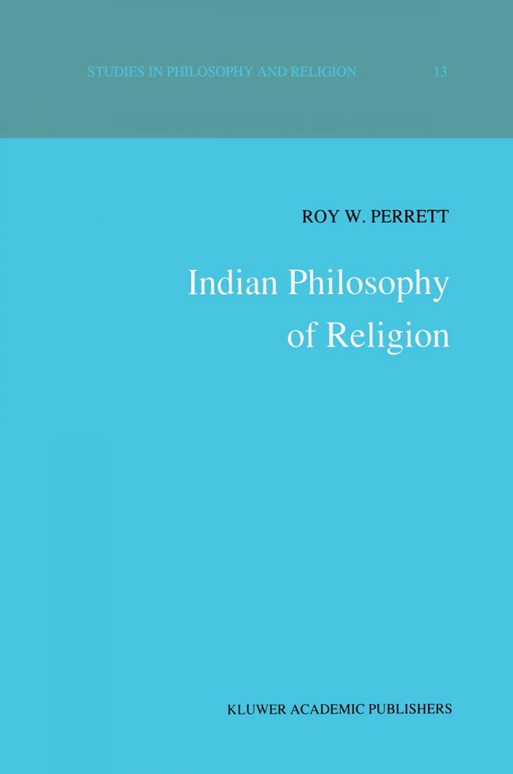 Big bigCover of Indian Philosophy of Religion