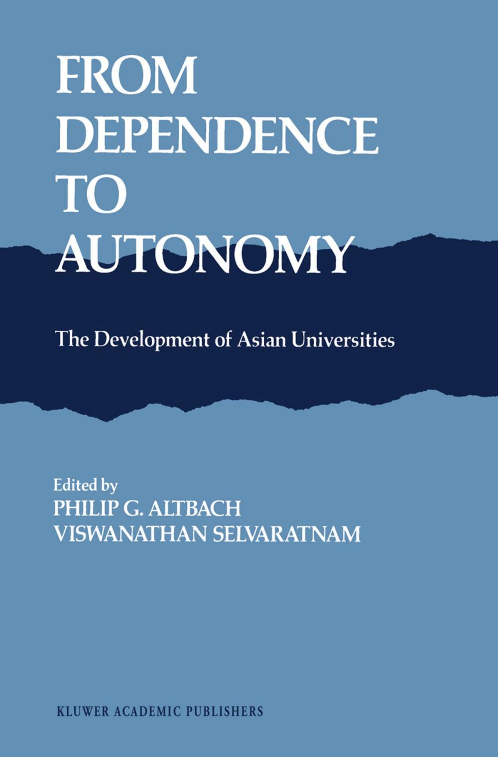 Big bigCover of From Dependence to Autonomy