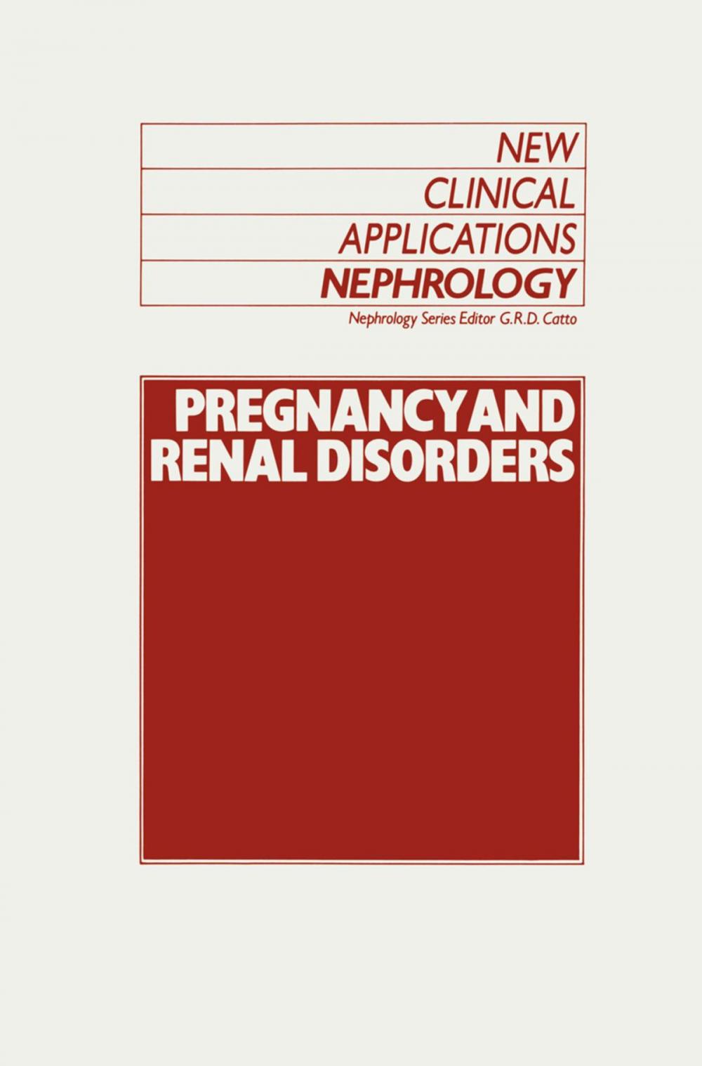 Big bigCover of Pregnancy and Renal Disorders