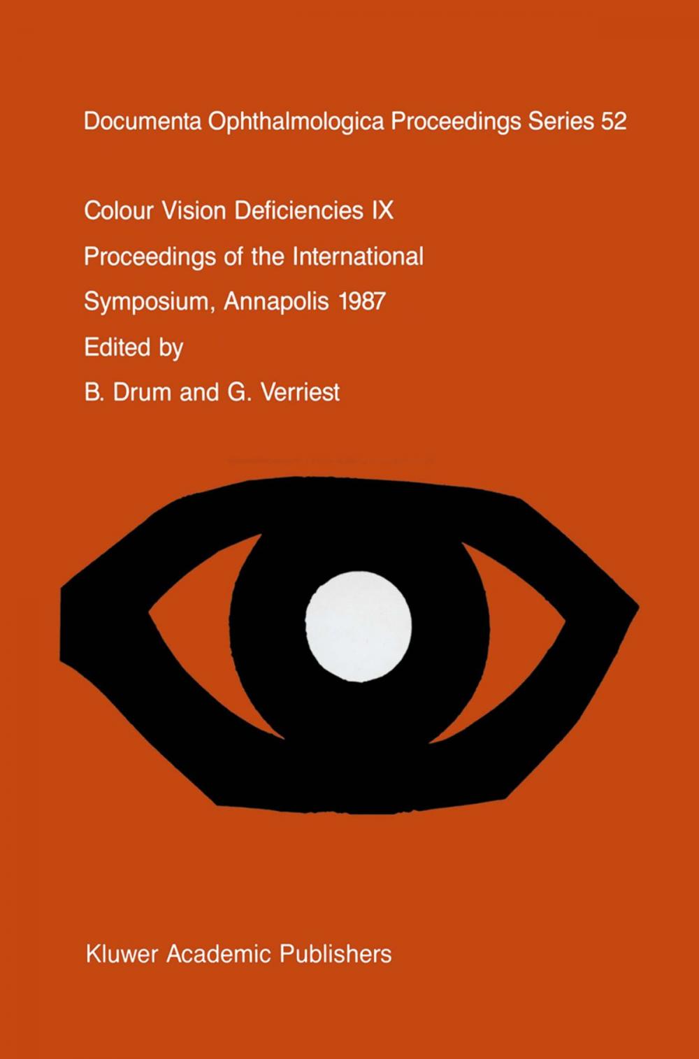 Big bigCover of Colour Vision Deficiencies IX