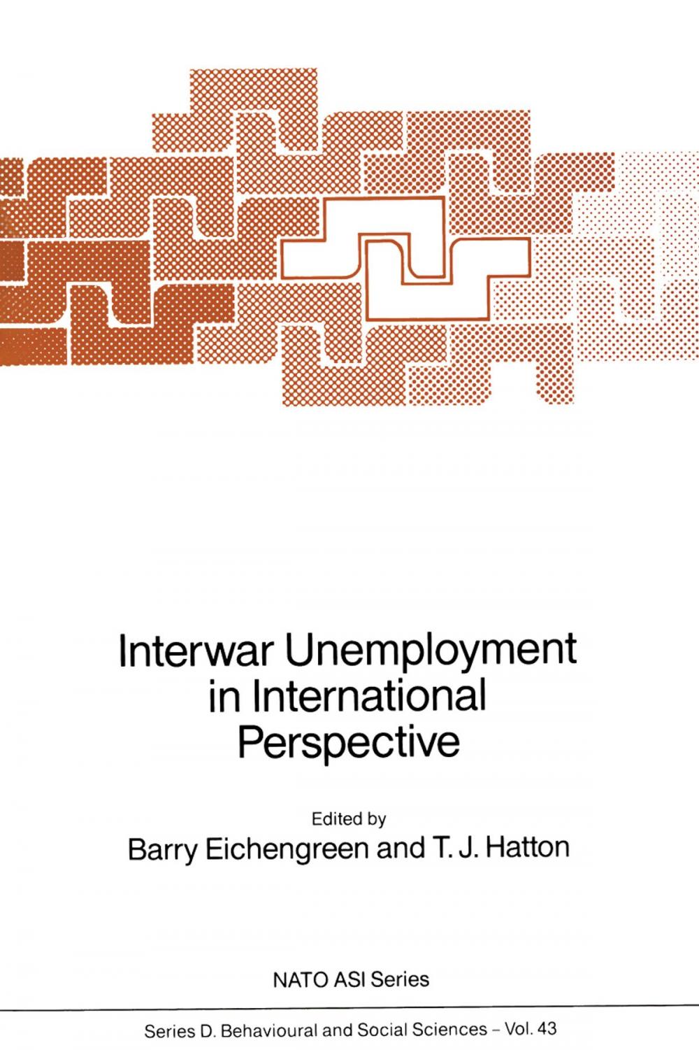 Big bigCover of Interwar Unemployment in International Perspective