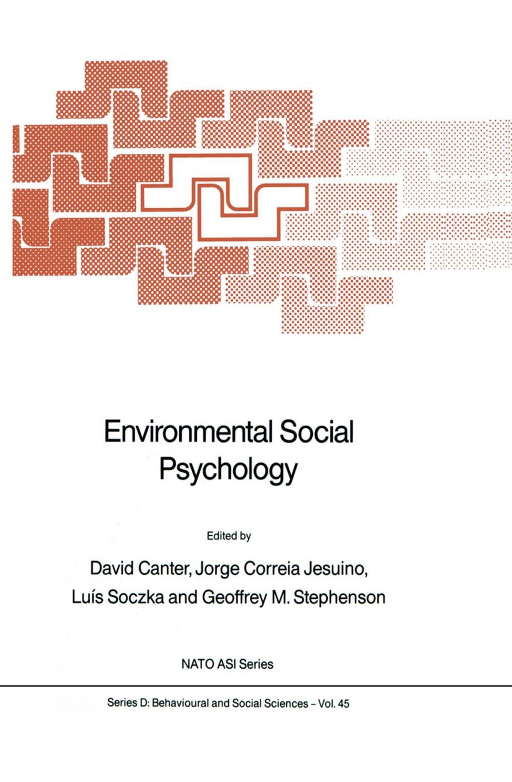 Big bigCover of Environmental Social Psychology