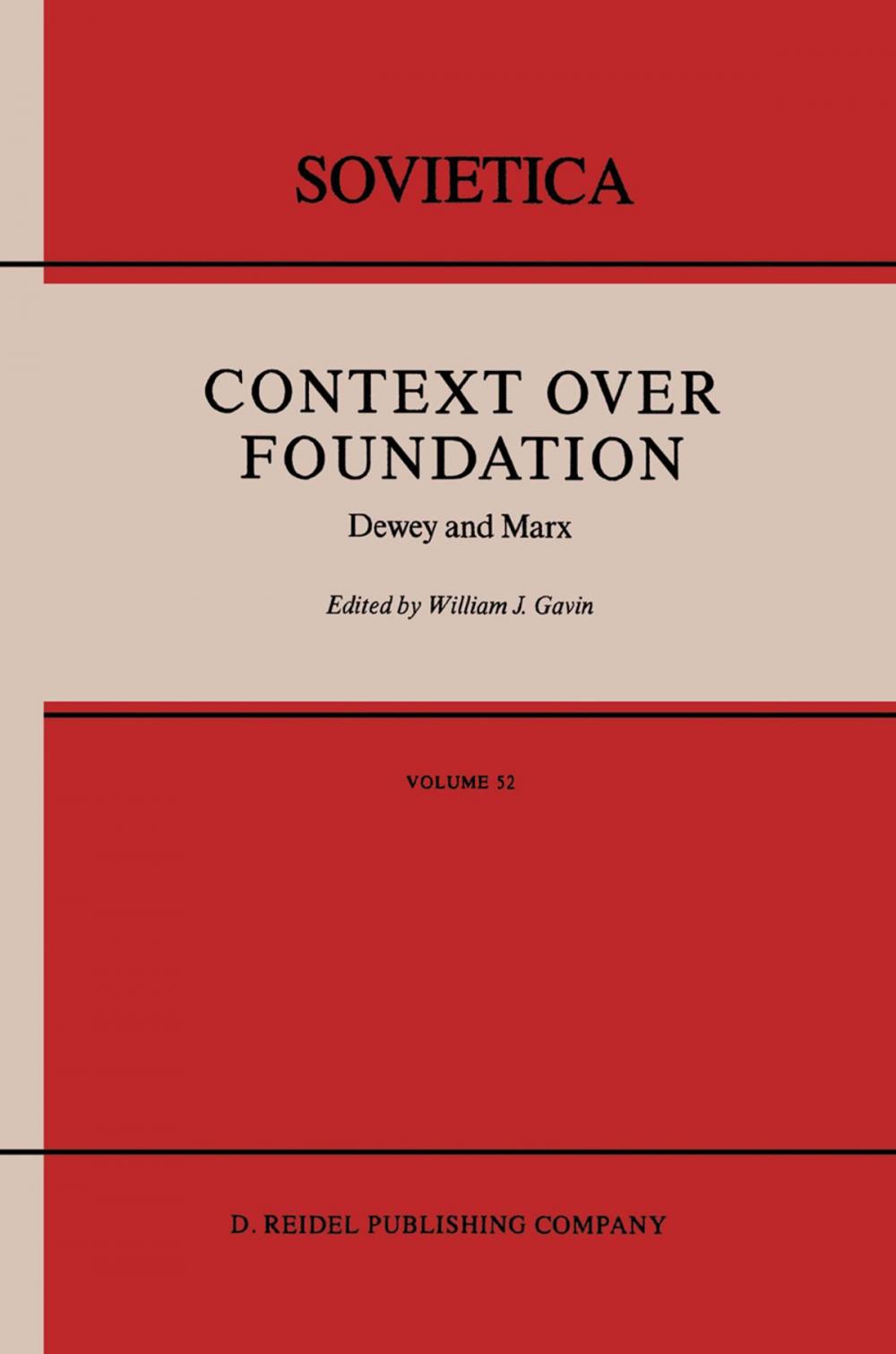 Big bigCover of Context Over Foundation