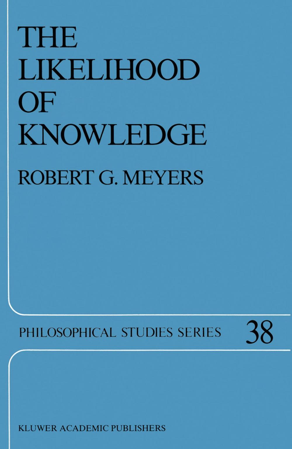 Big bigCover of The Likelihood of Knowledge