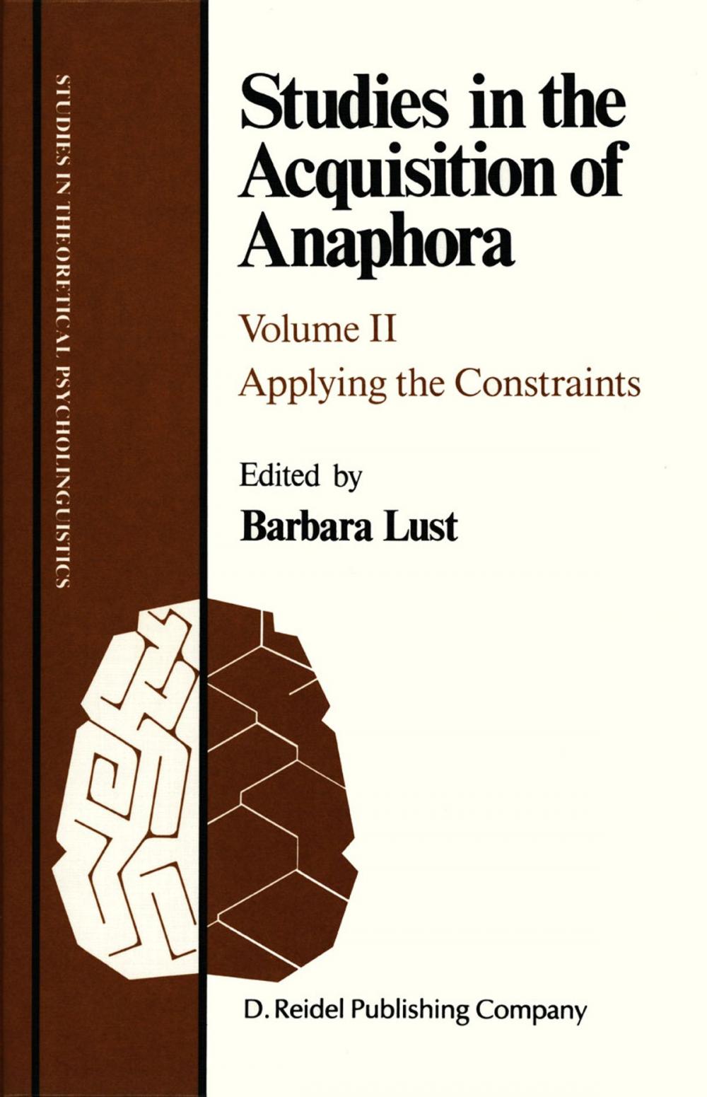 Big bigCover of Studies in the Acquisition of Anaphora