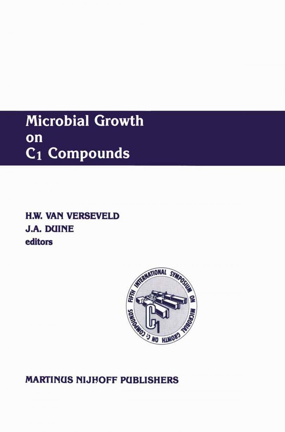 Big bigCover of Microbial Growth on C1 Compounds