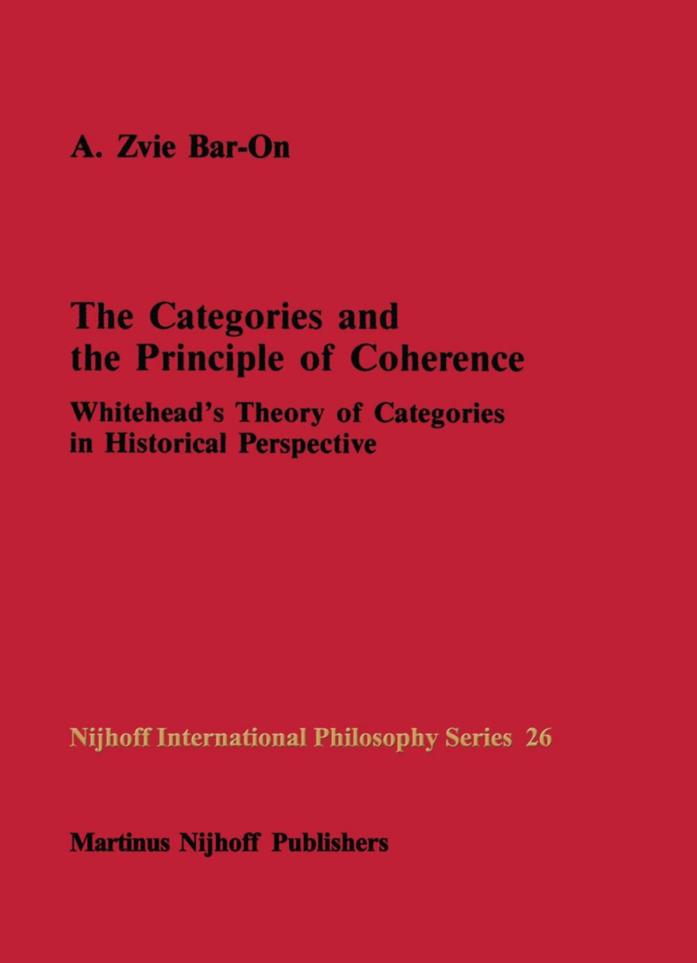 Big bigCover of The Categories and the Principle of Coherence