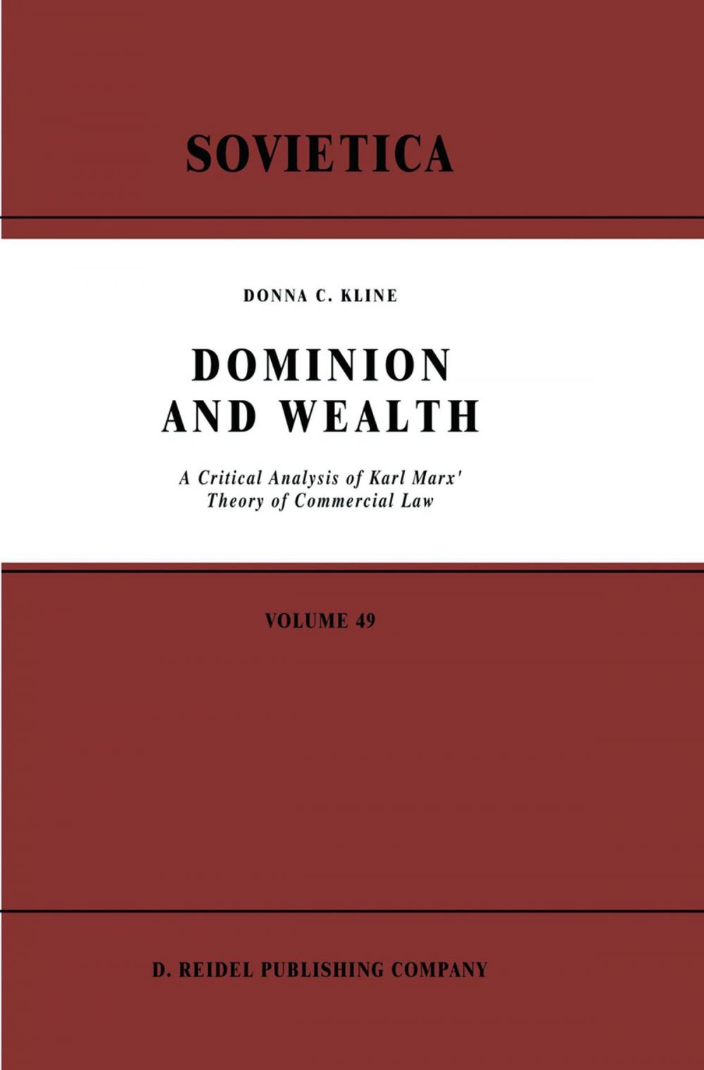 Big bigCover of Dominion and Wealth