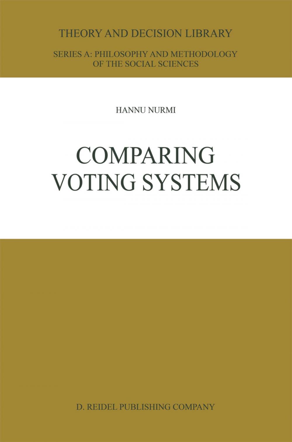 Big bigCover of Comparing Voting Systems