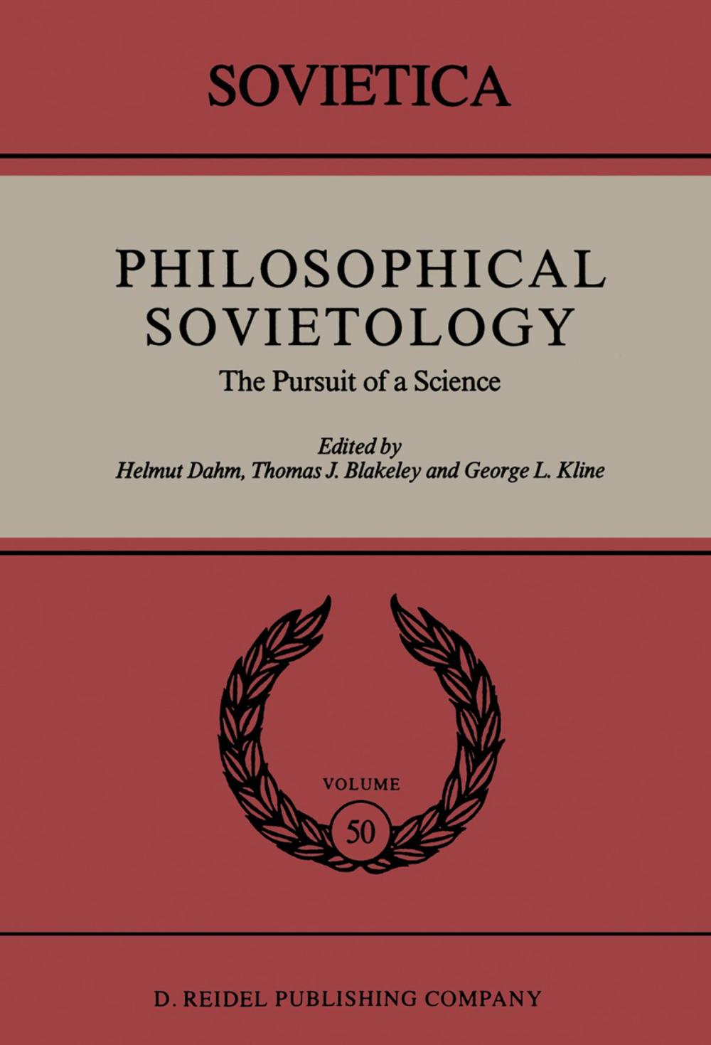 Big bigCover of Philosophical Sovietology