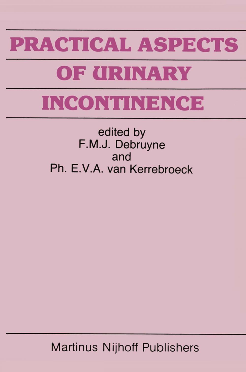 Big bigCover of Practical Aspects of Urinary Incontinence
