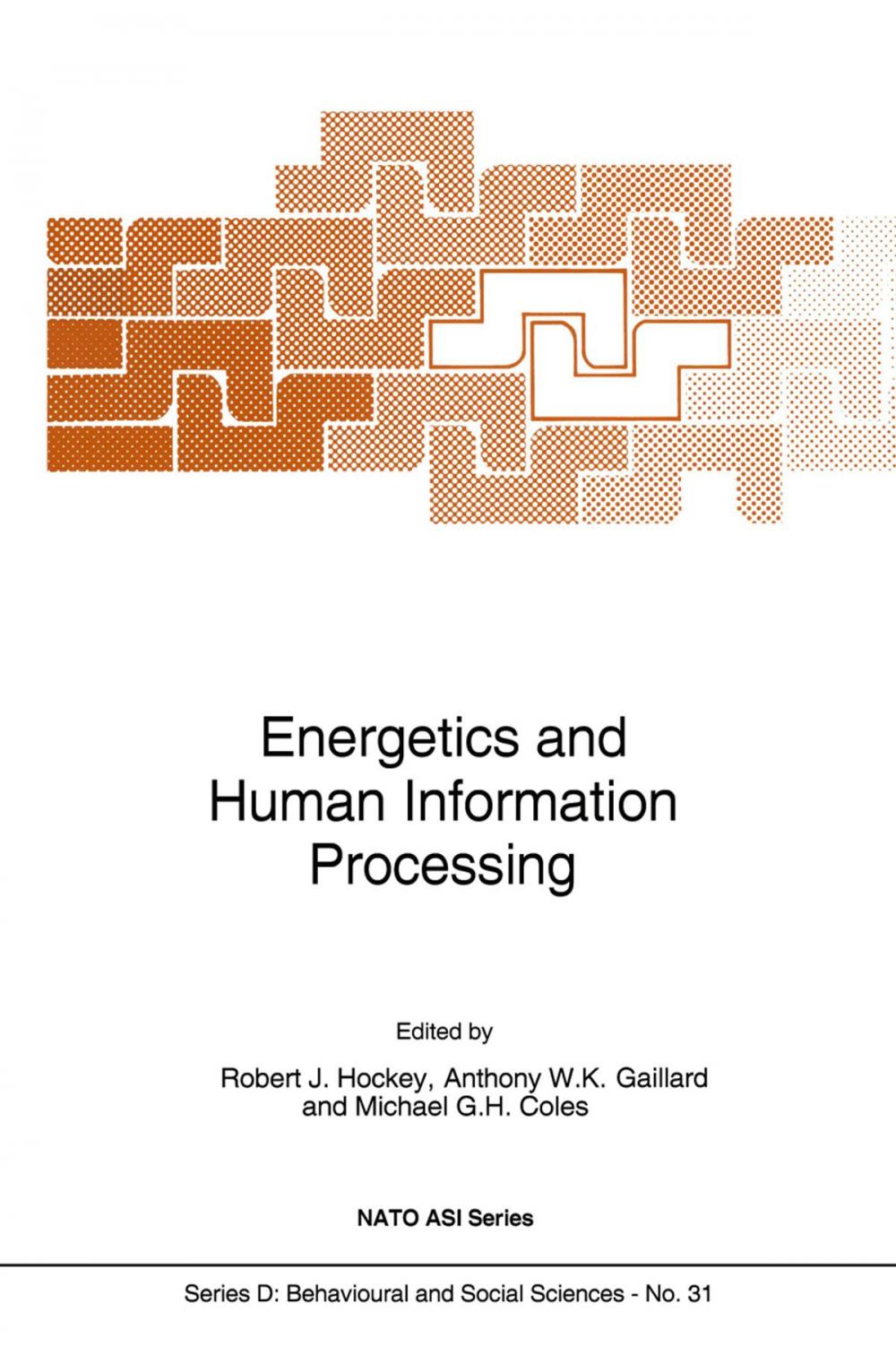 Big bigCover of Energetics and Human Information Processing