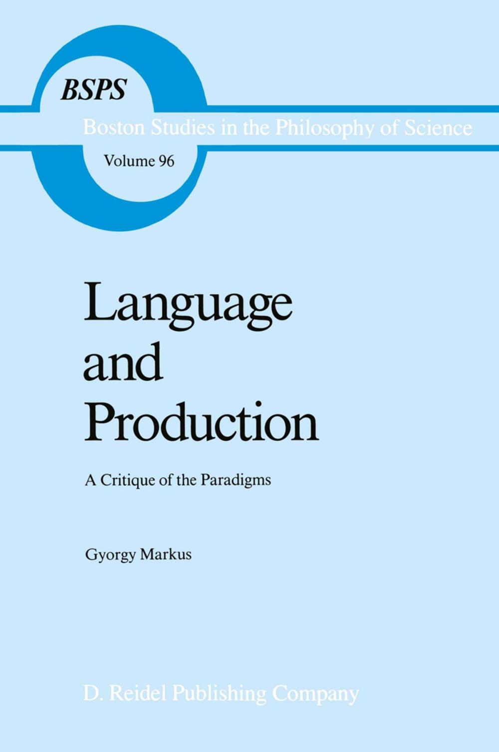 Big bigCover of Language and Production