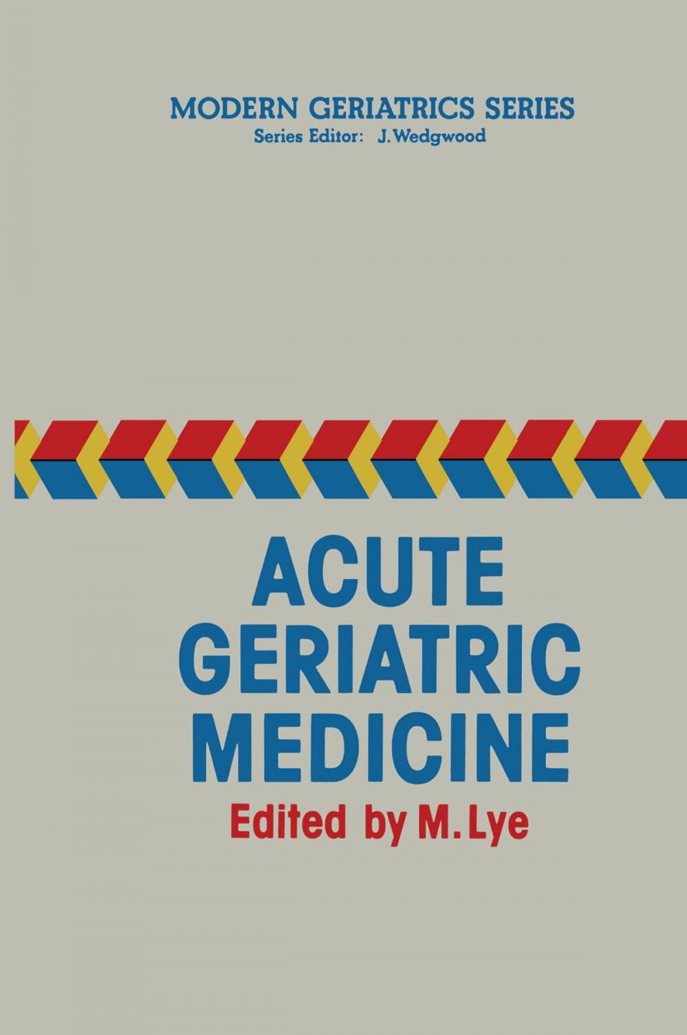 Big bigCover of Acute Geriatric Medicine