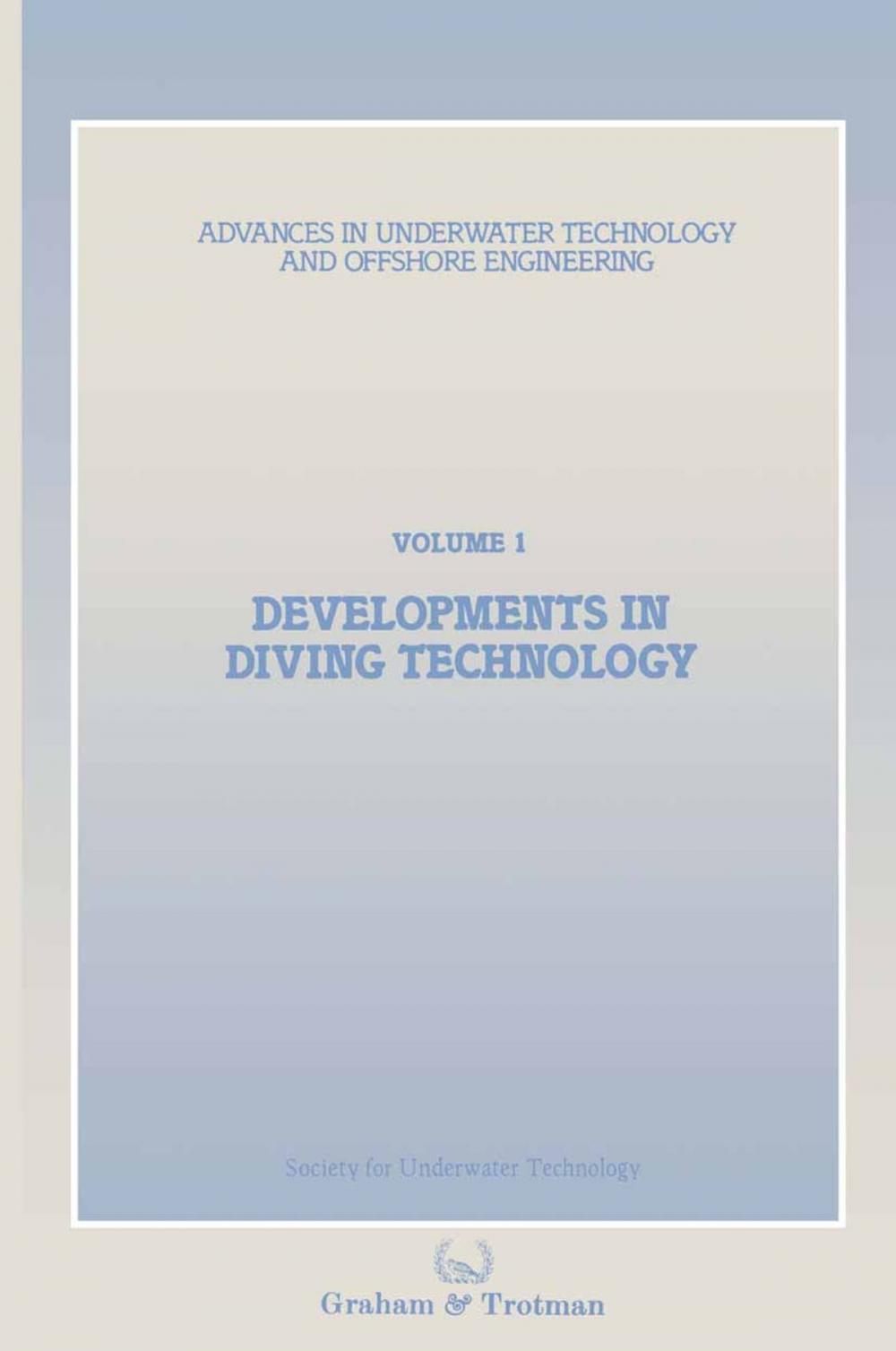 Big bigCover of Developments in Diving Technology