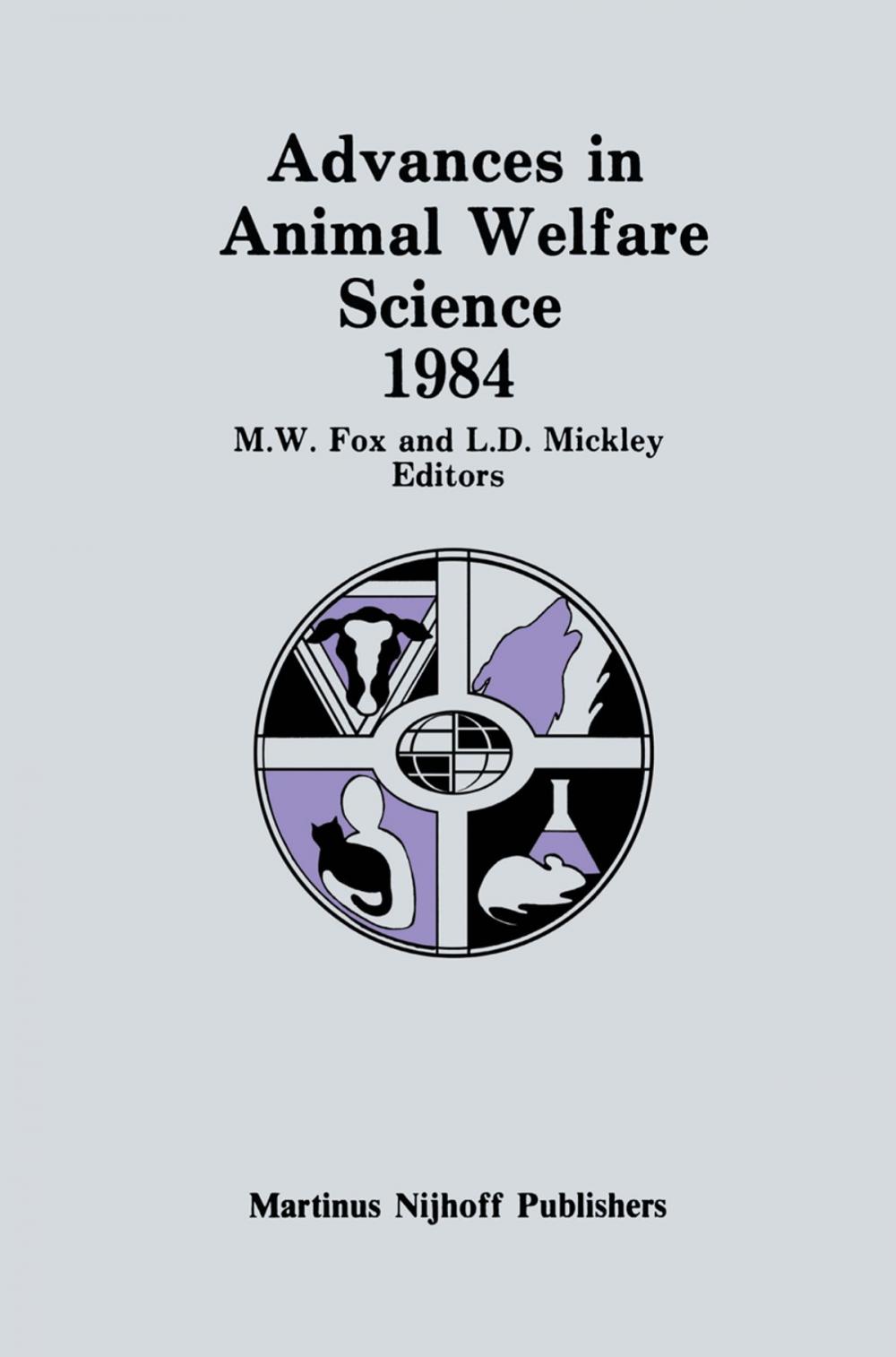 Big bigCover of Advances in Animal Welfare Science 1984