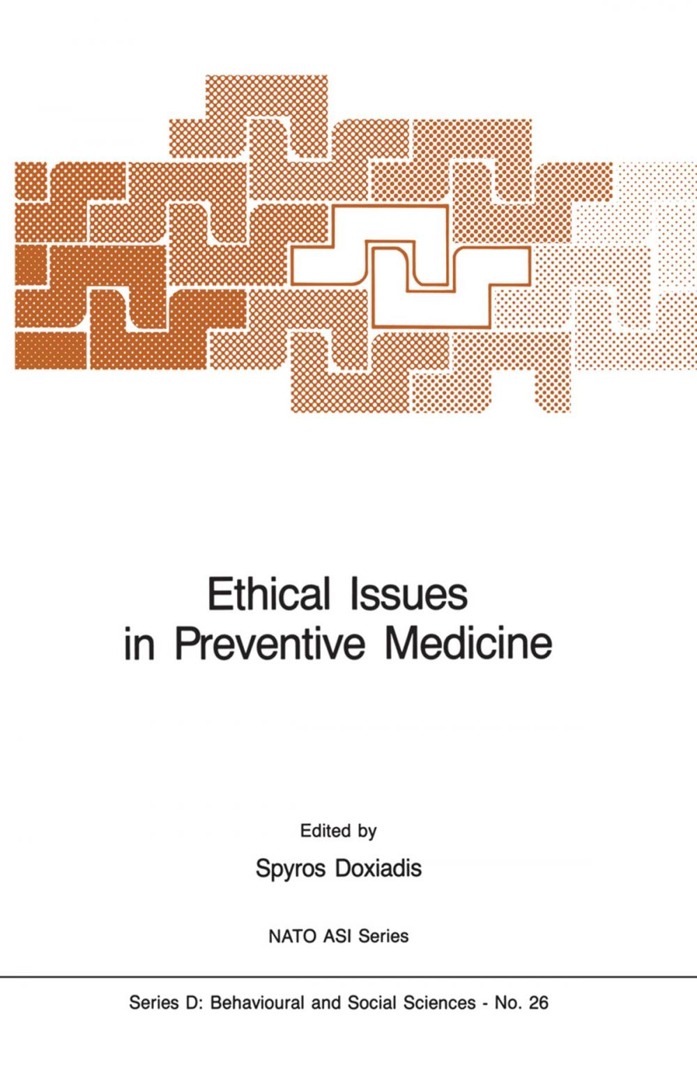 Big bigCover of Ethical Issues in Preventive Medicine