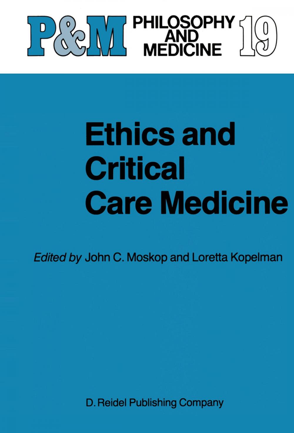 Big bigCover of Ethics and Critical Care Medicine