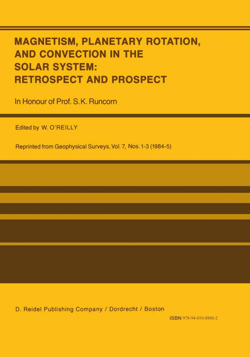 Big bigCover of Magnetism, Planetary Rotation, and Convection in the Solar System: Retrospect and Prospect