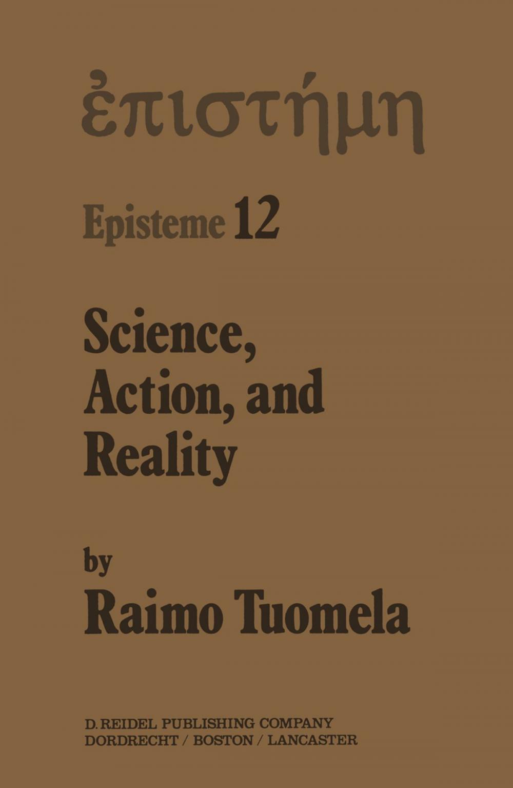 Big bigCover of Science, Action, and Reality