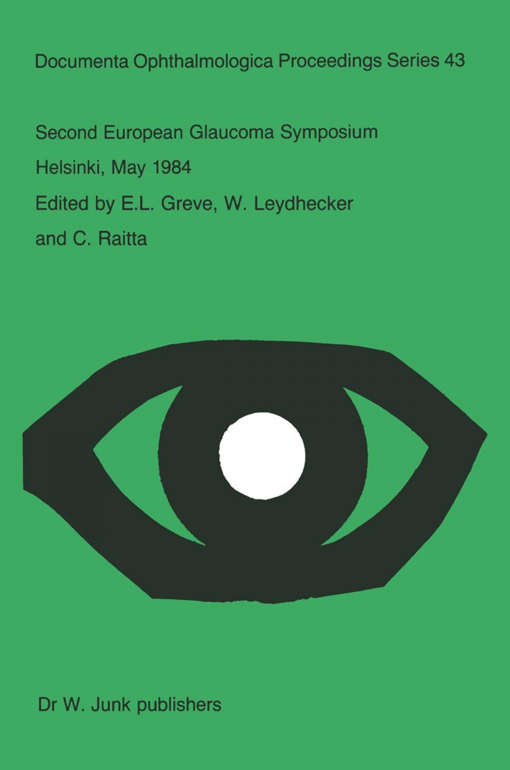 Big bigCover of Second European Glaucoma Symposium, Helsinki, May 1984