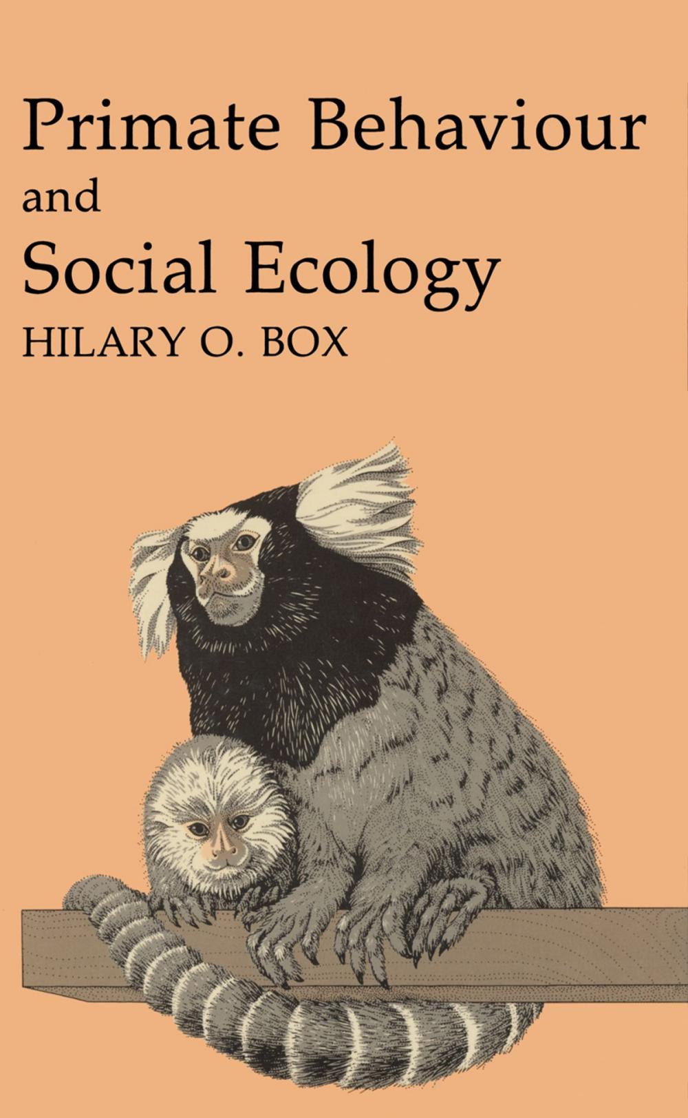 Big bigCover of Primate Behaviour and Social Ecology