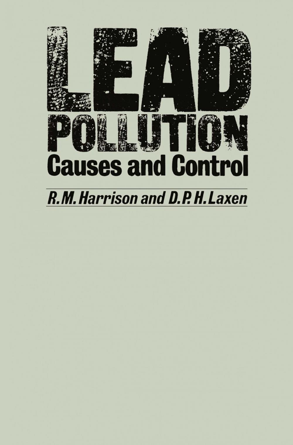 Big bigCover of Lead Pollution