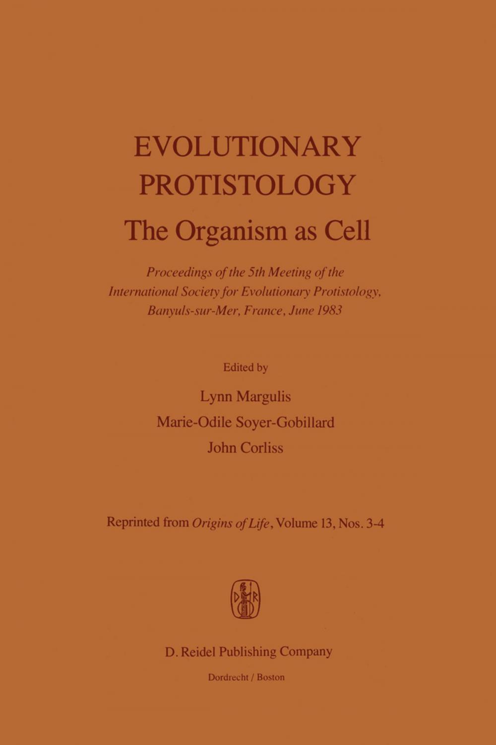 Big bigCover of Evolutionary Protistology