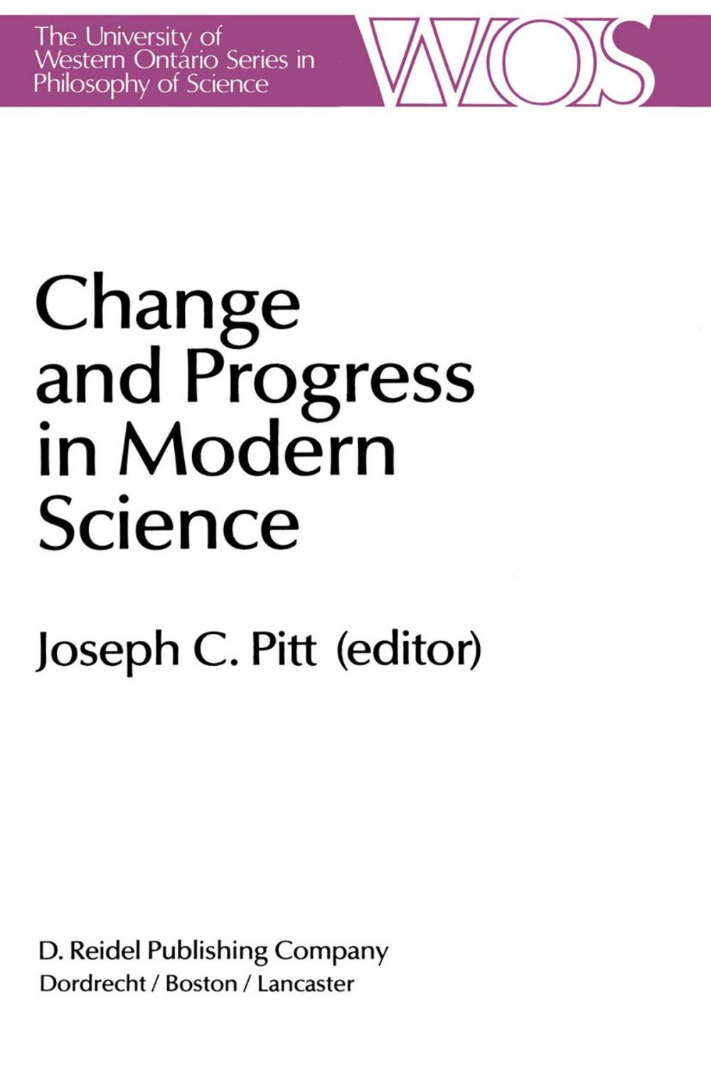 Big bigCover of Change and Progress in Modern Science