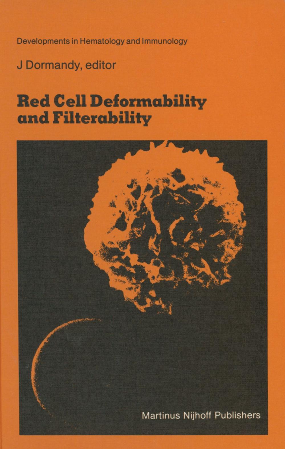 Big bigCover of Red Cell Deformability and Filterability