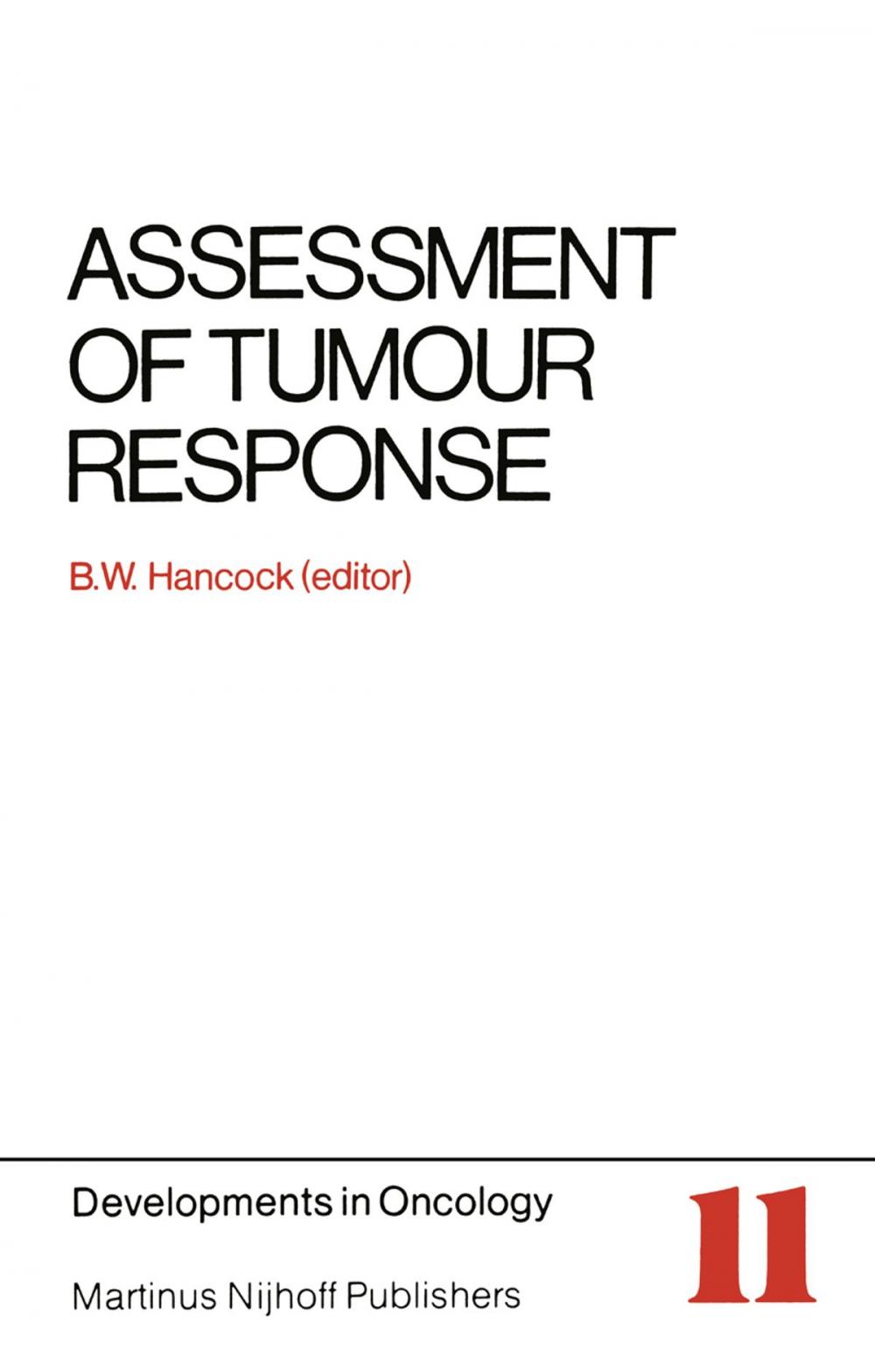 Big bigCover of Assessment of Tumour Response