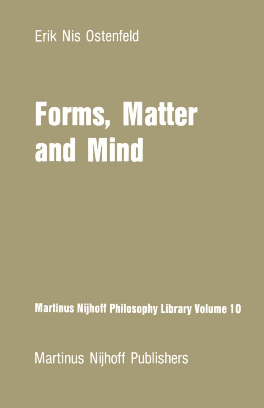 Big bigCover of Forms, Matter and Mind