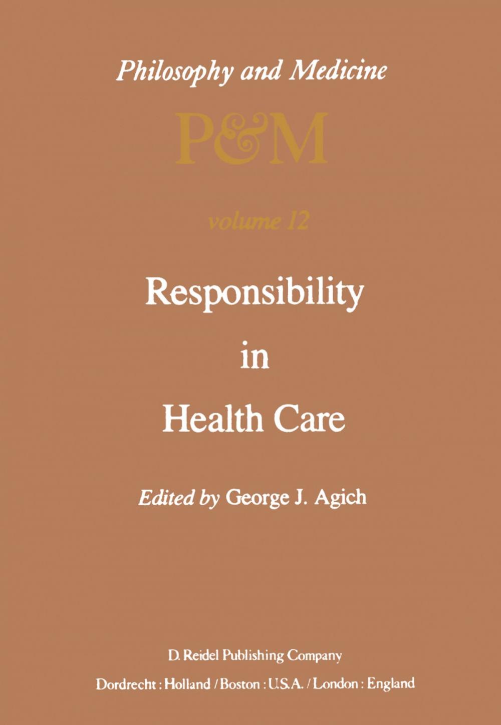 Big bigCover of Responsibility in Health Care