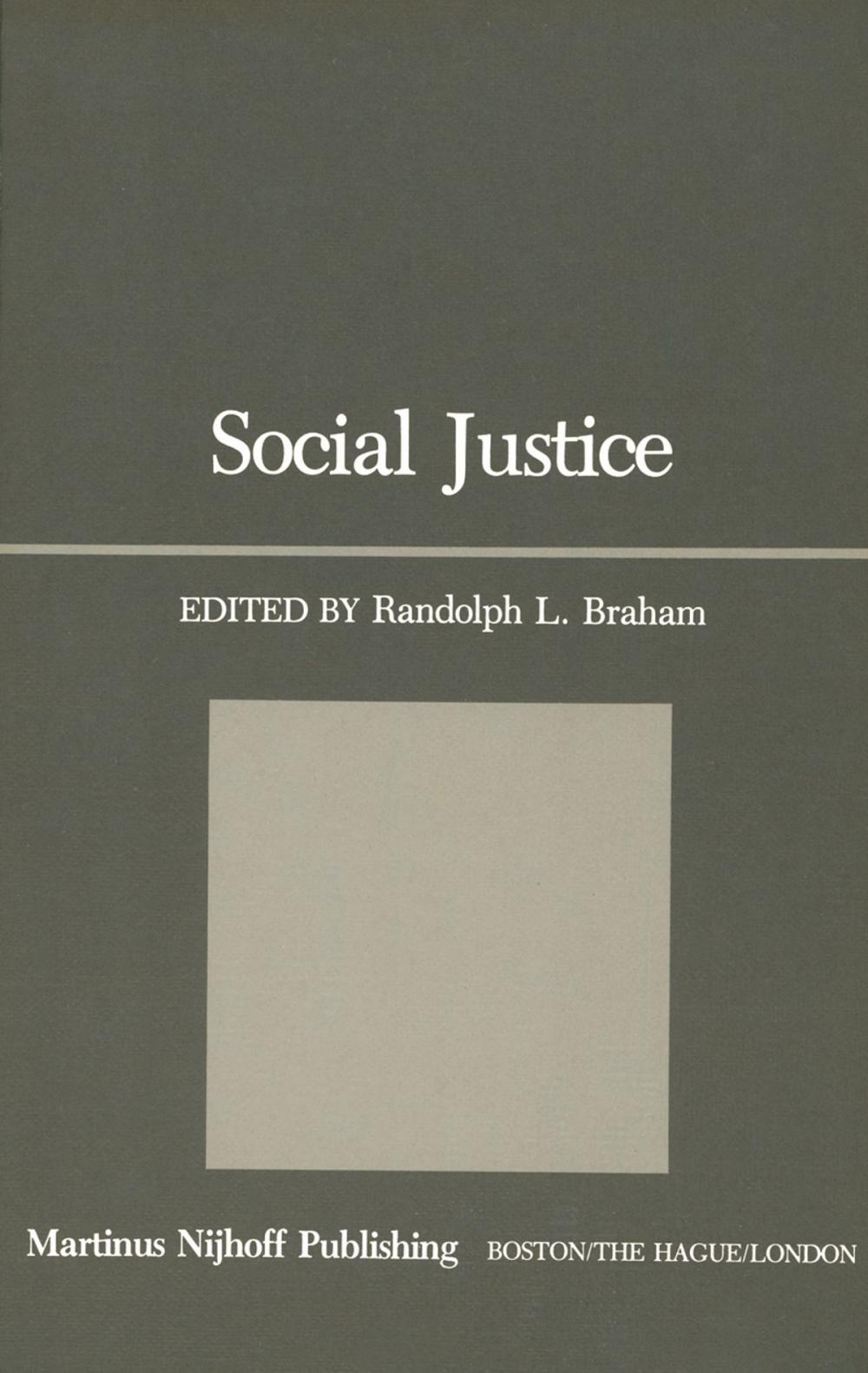 Big bigCover of Social Justice