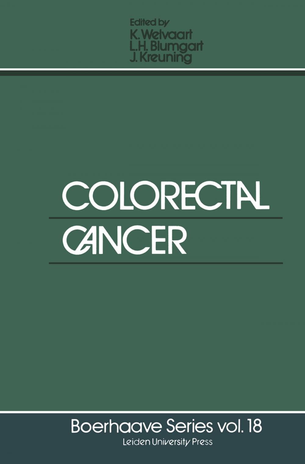 Big bigCover of Colorectal Cancer