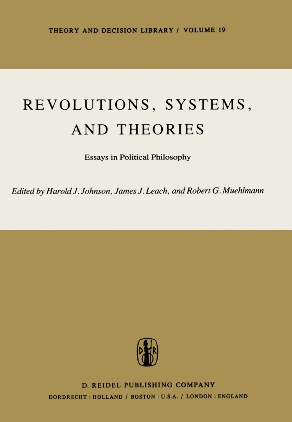 Big bigCover of Revolutions, Systems and Theories