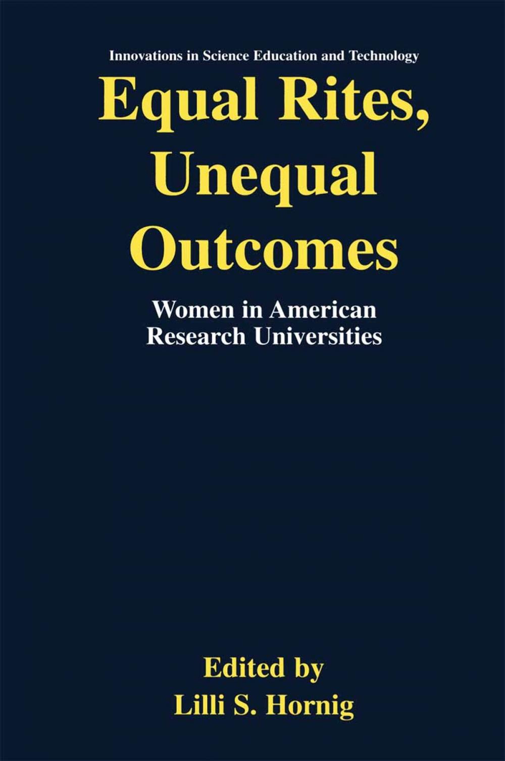 Big bigCover of Equal Rites, Unequal Outcomes