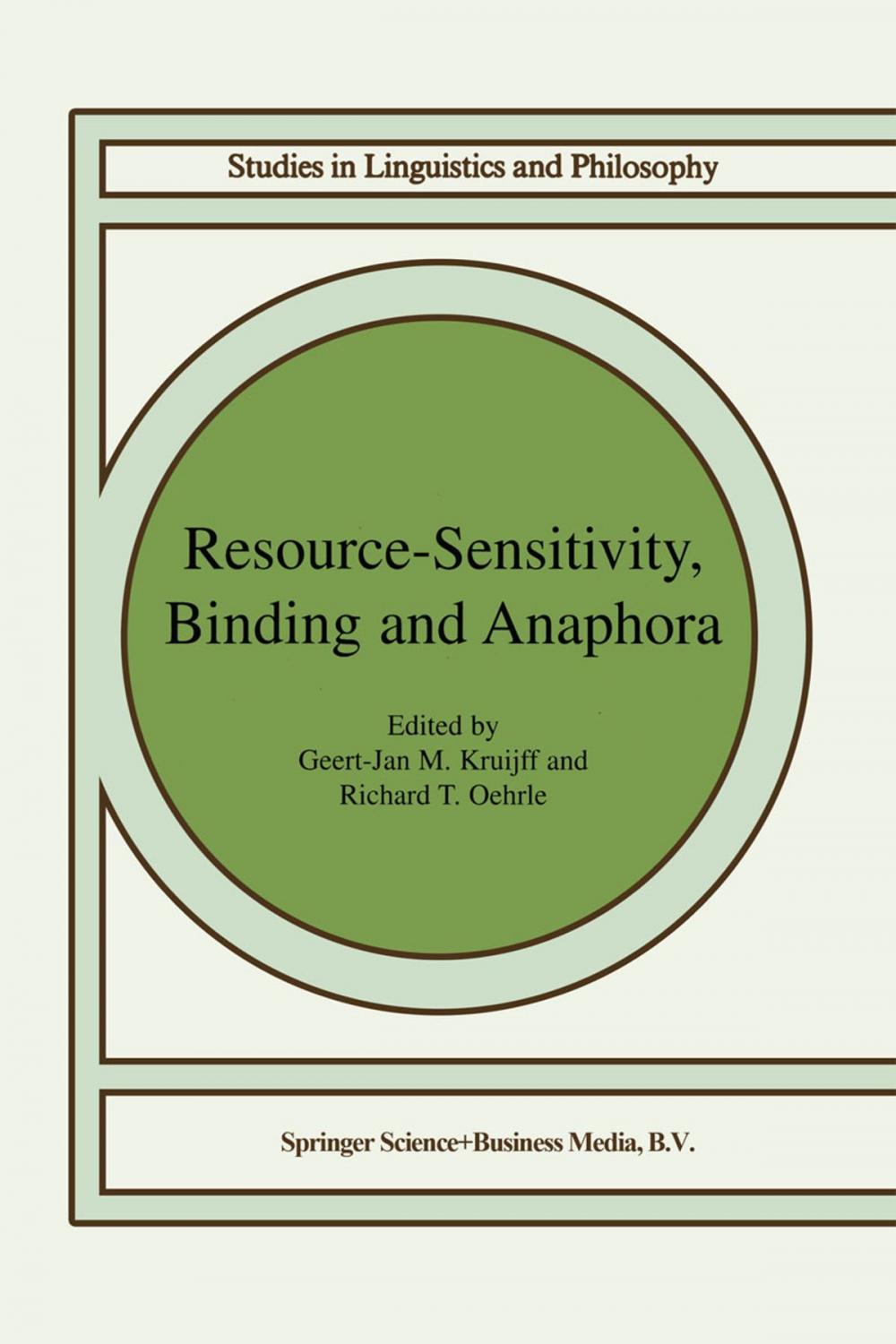 Big bigCover of Resource-Sensitivity, Binding and Anaphora