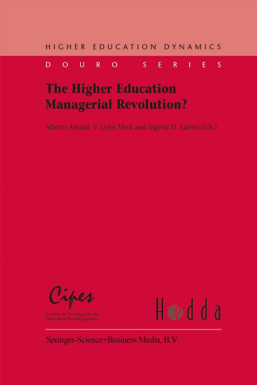 Big bigCover of The Higher Education Managerial Revolution?