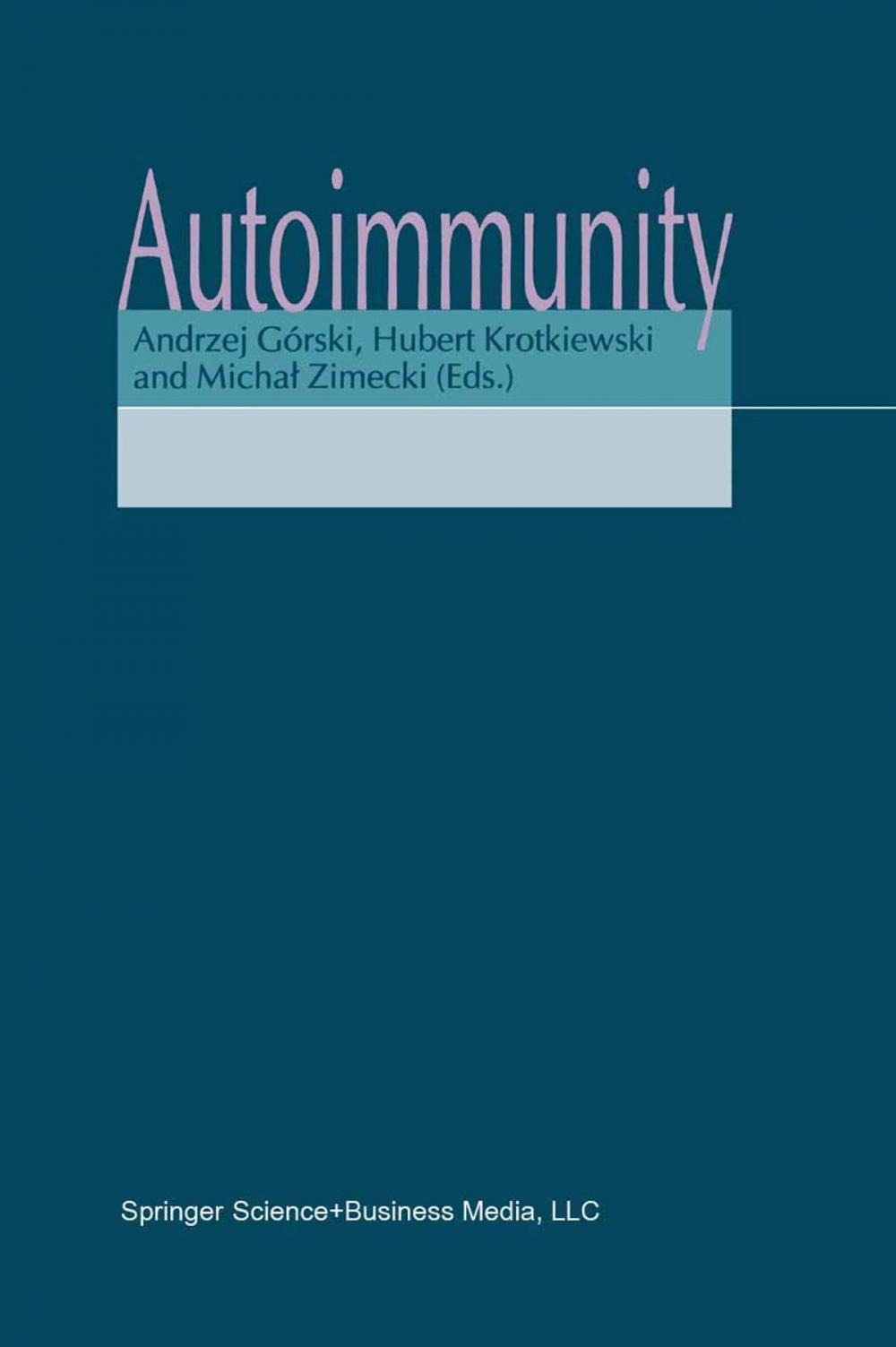 Big bigCover of Autoimmunity