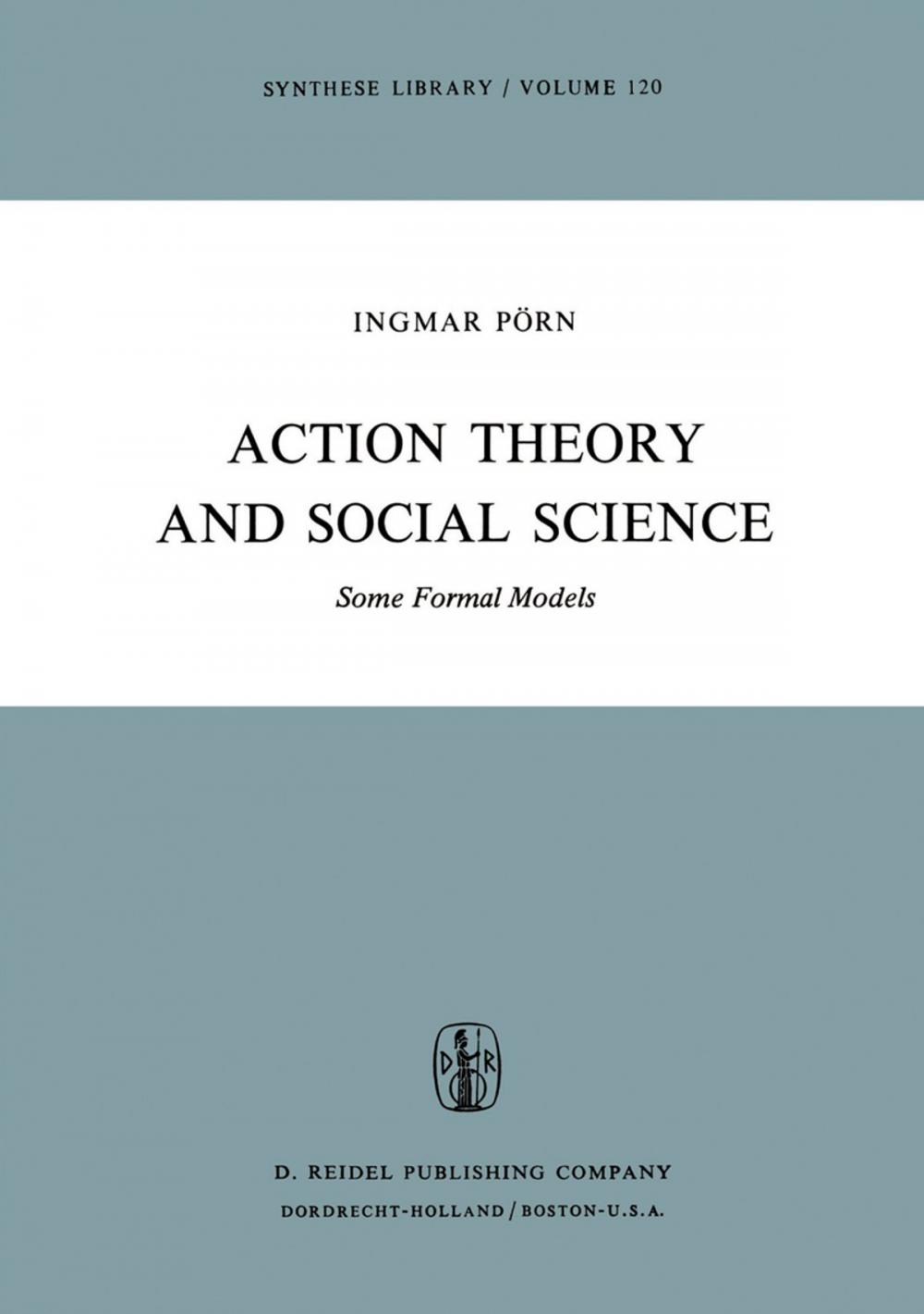 Big bigCover of Action Theory and Social Science