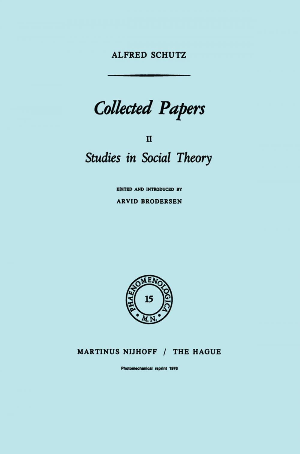 Big bigCover of Collected Papers II