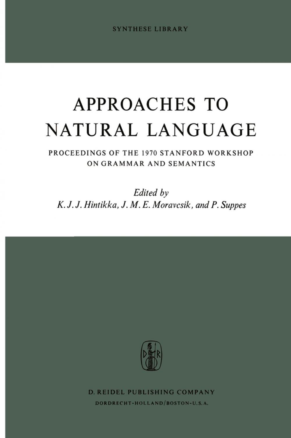 Big bigCover of Approaches to Natural Language