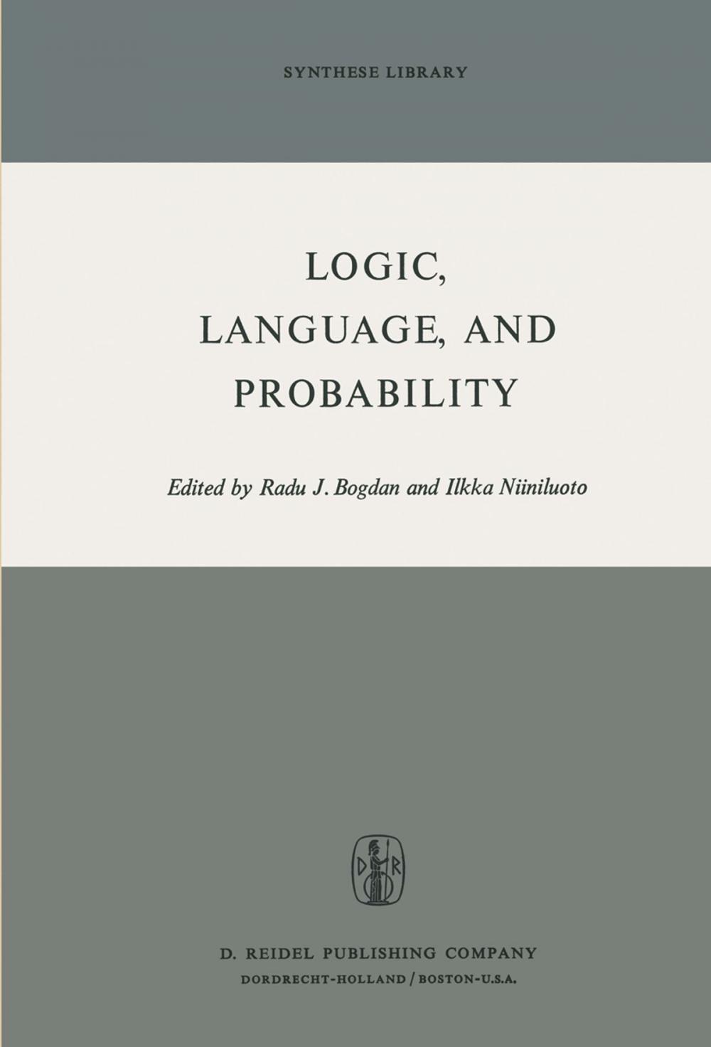 Big bigCover of Logic, Language, and Probability