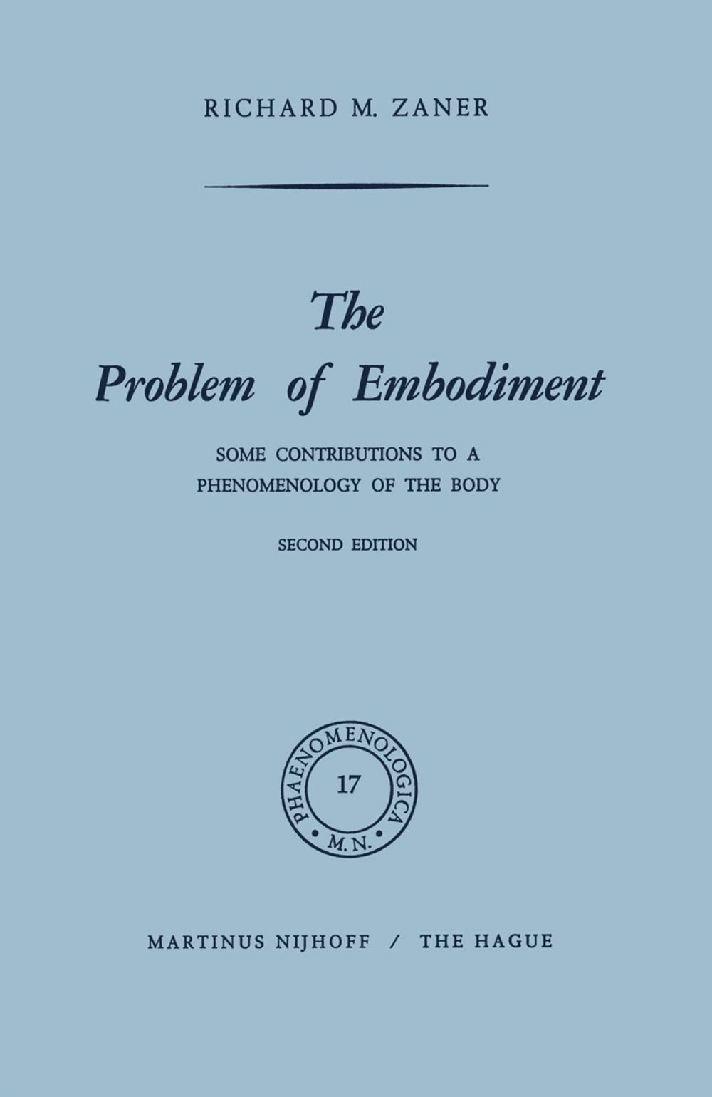 Big bigCover of The Problem of Embodiment